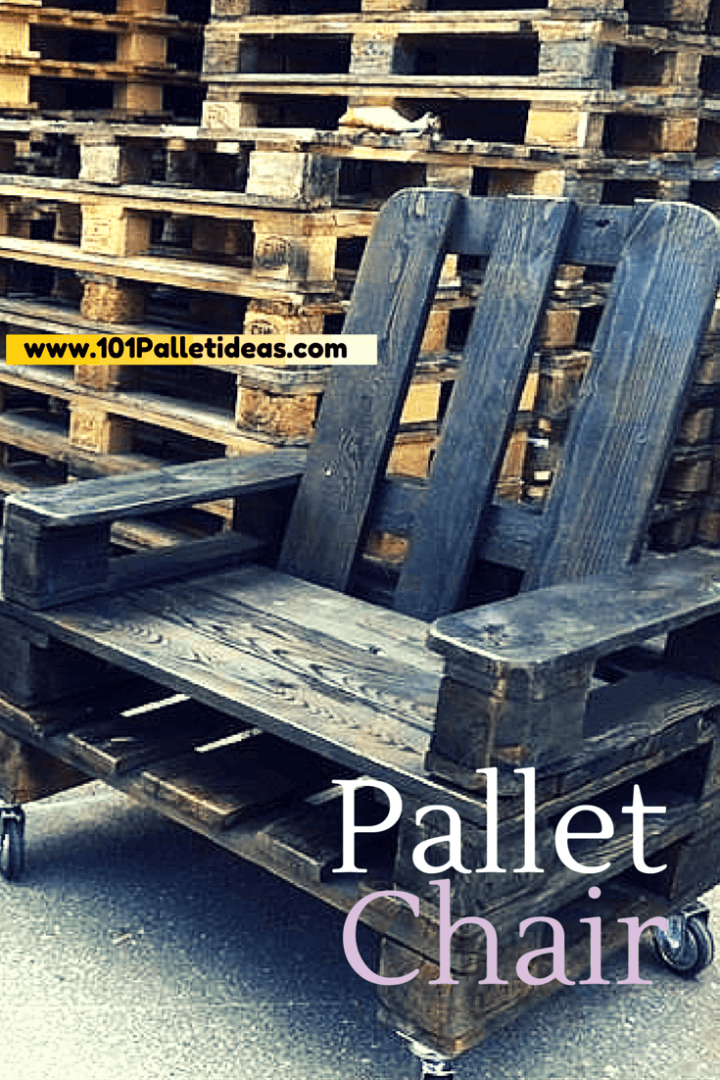 DIY Pallet Chair Instructions