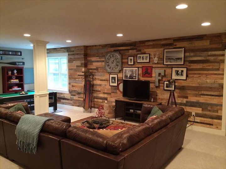 Diy Wood Pallet Wall Ideas And Paneling Easy Pallet Ideas