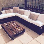 DIY Pallet Sectional Sofa for Patio - Self-Installed 8-10 Seater - Easy ...