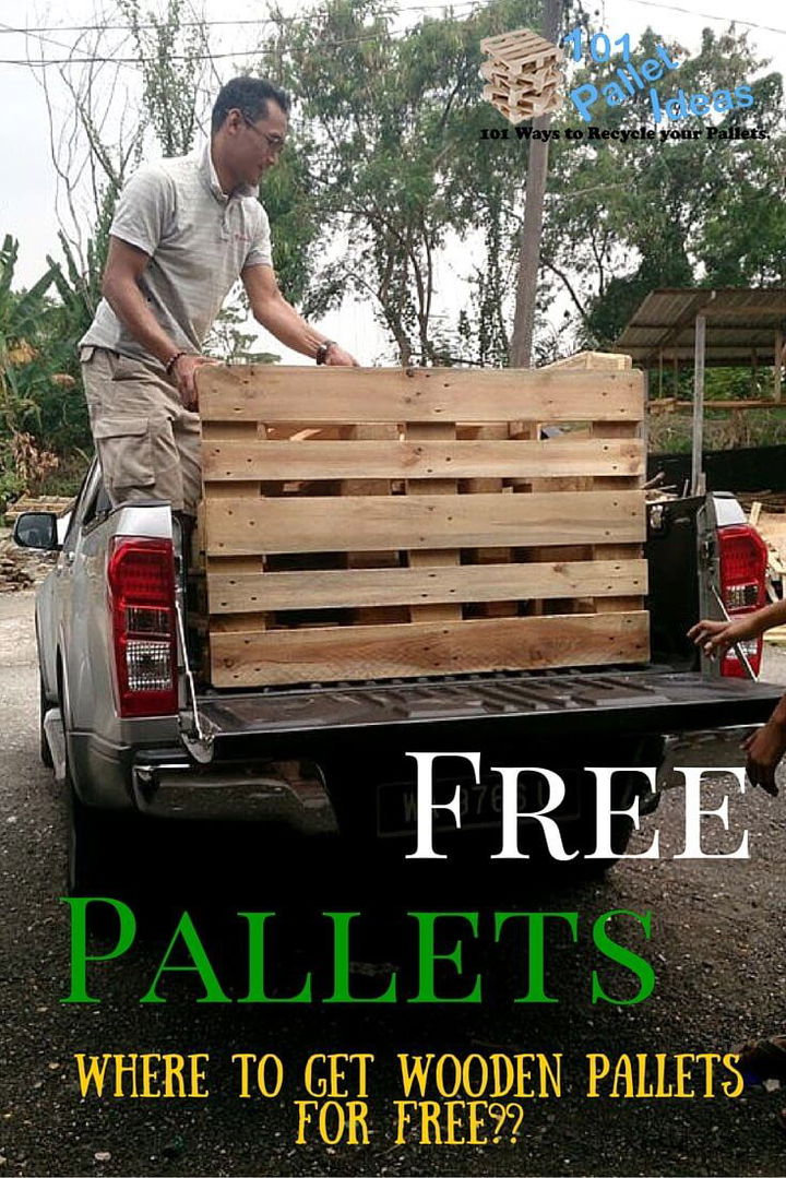 Where to Get Pallets for Free? Easy Pallet Ideas