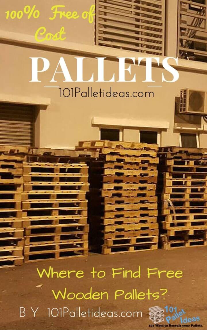 Free wooden pallets