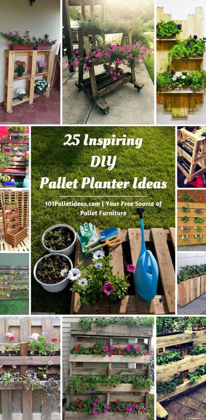 DIY Pallet Planter Ideas