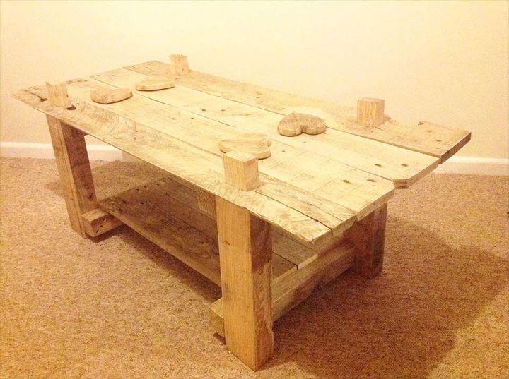 unique pallet coffee table