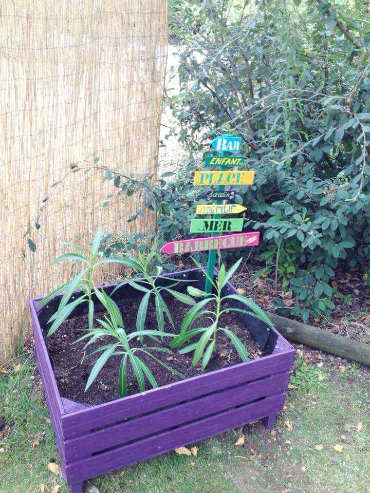 pallet planter