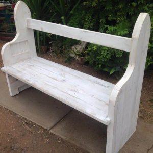 accent pallet bench