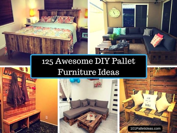 125 Awesome Diy Pallet Furniture Ideas Easy Pallet Ideas