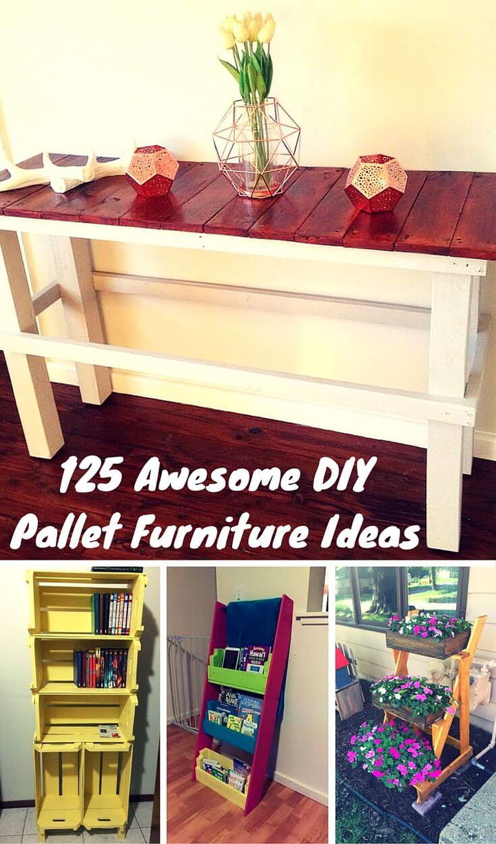 Wooden pallet furniture