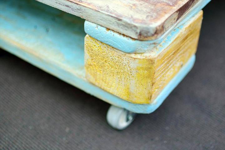 colorful low cost mini coffee table