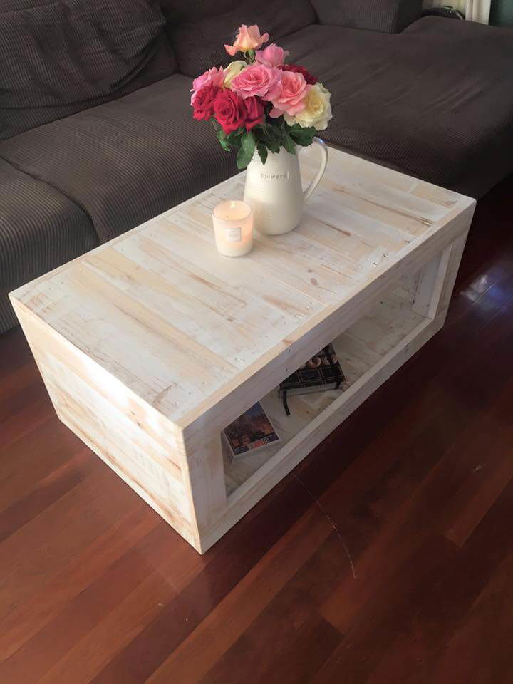 mini pallet coffee table