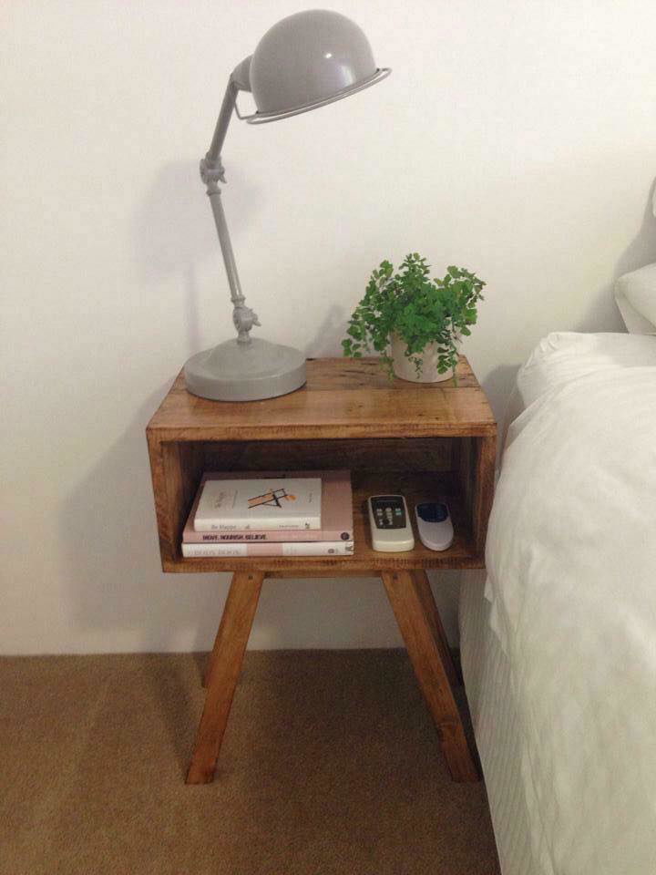 pallet nightstand