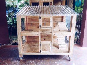 Wooden Pallet Cat House Design - Easy Pallet Ideas