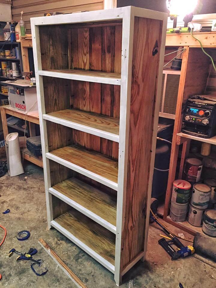 pallet storage tower or bookshelf