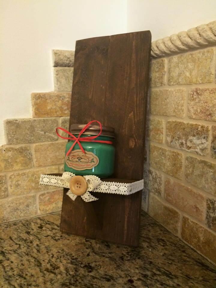 rustic pallet-made gift