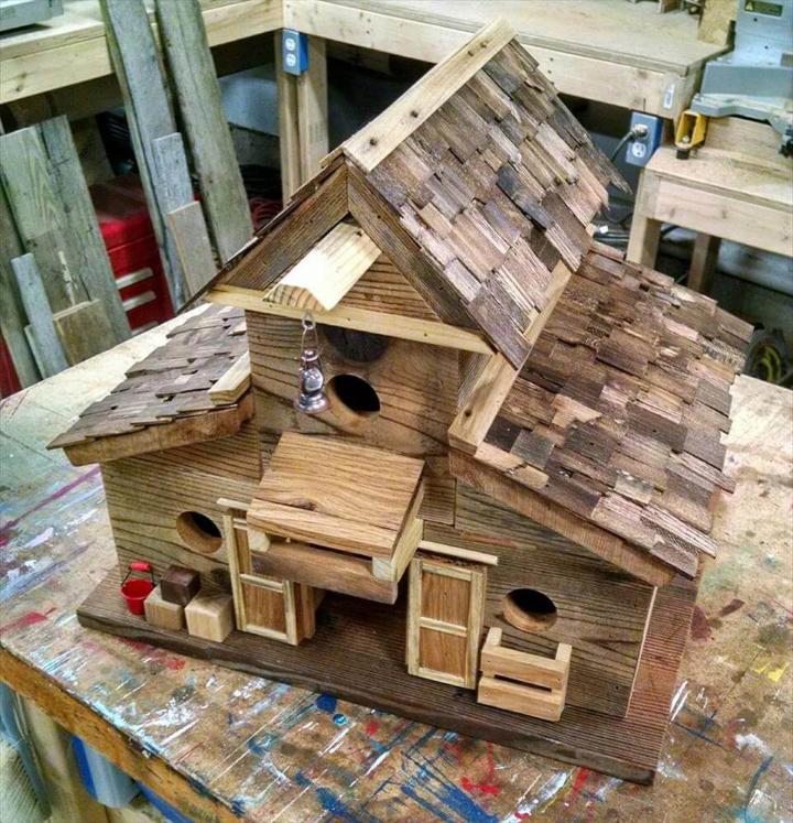 mini pallet residence toy for kids