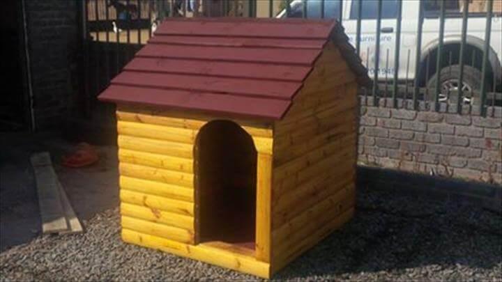 mini pallet pet house