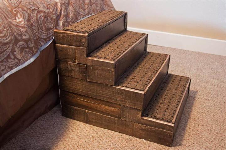 pallet stair steps