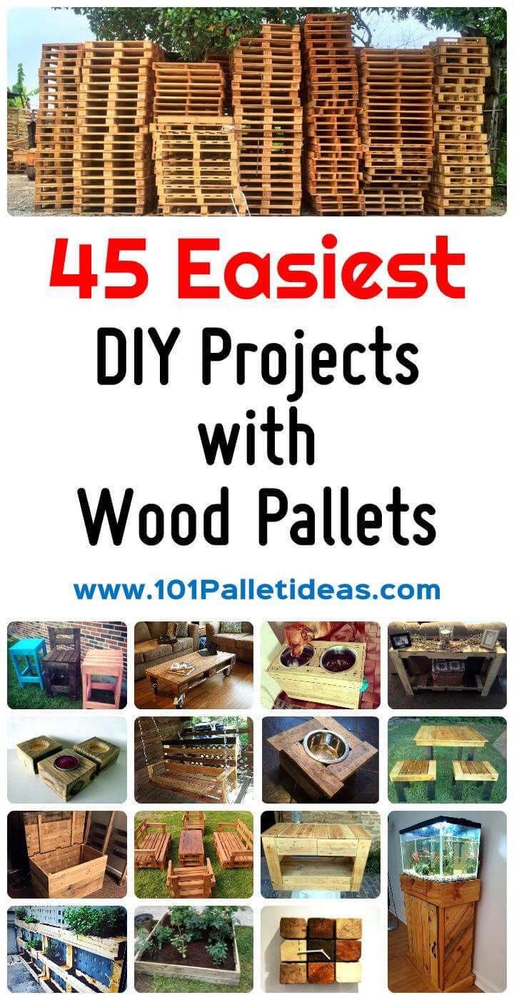 45 Easiest Pallet Projects You Can Build With Wood Pallets