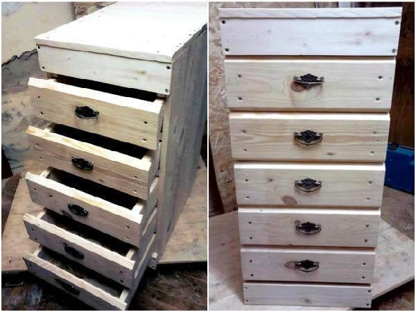 Pallet Chest Of Drawers 100 Pallets Easy Pallet Ideas