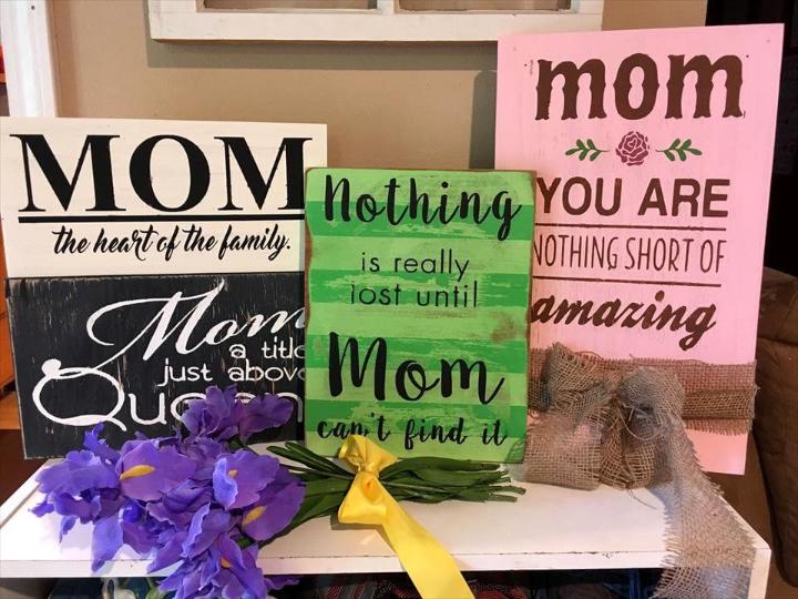 diy amazing pallet wood suggestions for Mother's Day gifts