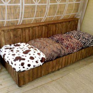 handcrafted pallet sofa