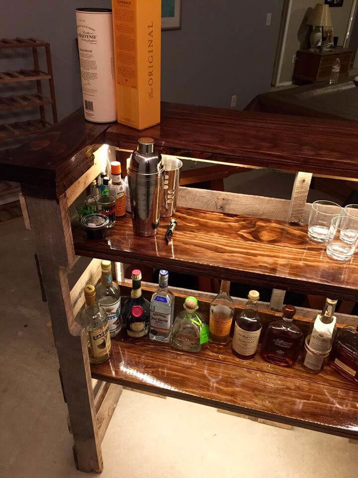 Build a Pallet Bar - Step by Step Instructions - Easy ...