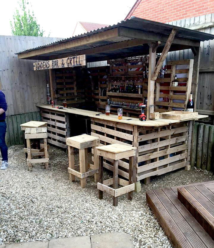 50+ Best-loved Pallet Bar Ideas & Projects - Page 5 of 5 - Easy Pallet ...