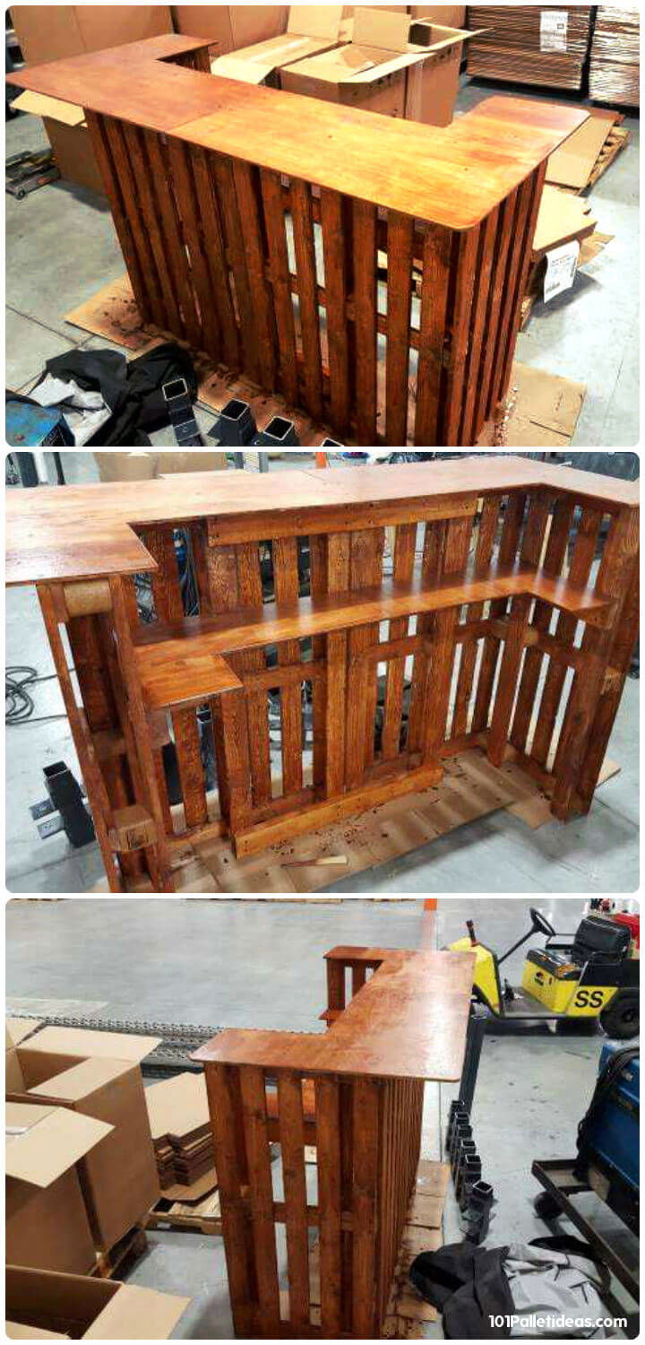 50 Best Loved Pallet Bar Ideas And Projects Page 2 Of 5 Easy Pallet