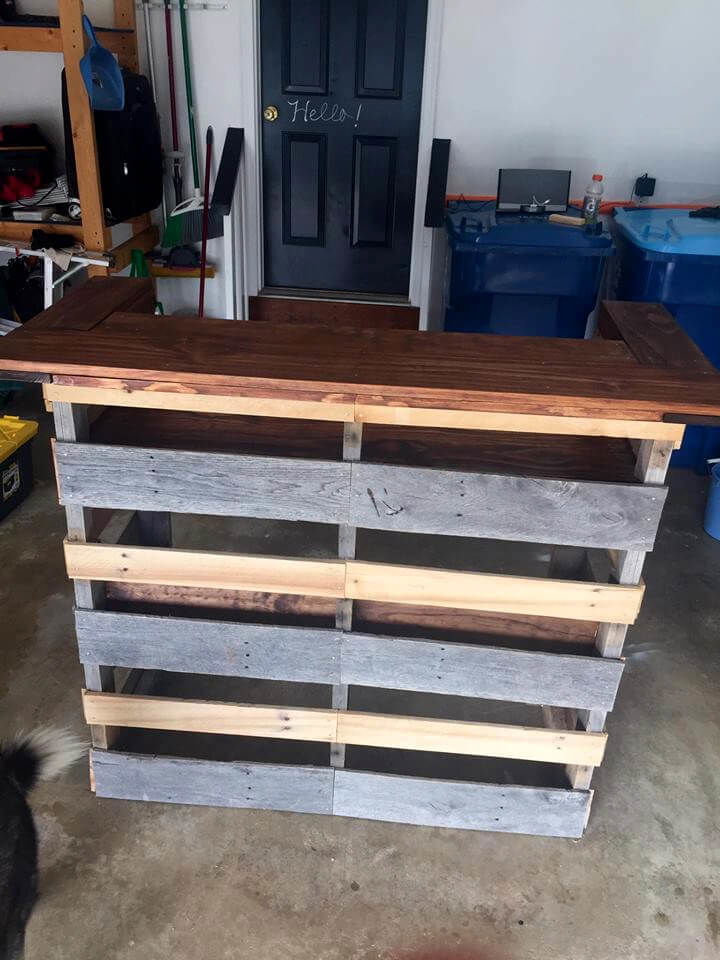 Build a Pallet Bar Step by Step Instructions Easy Pallet Ideas