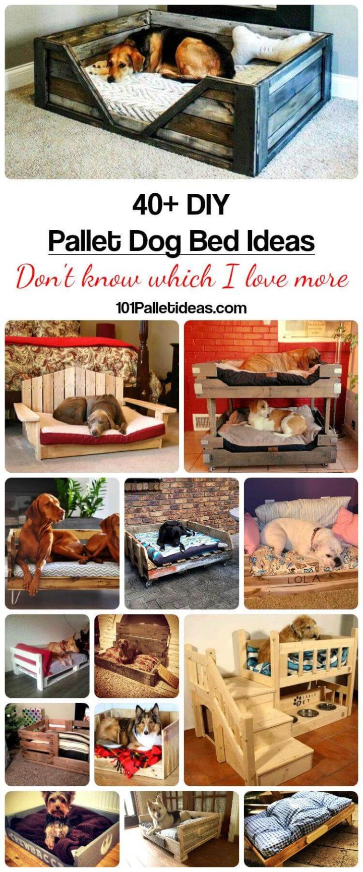 40+ Diy Pallet Dog Bed Ideas - Don'T Know Which I Love More - Easy Pallet  Ideas