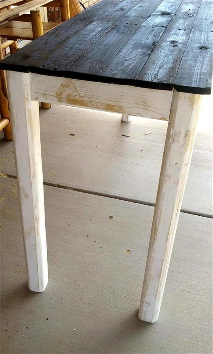 Pallet Entryway Table Instructions Easy Pallet Ideas