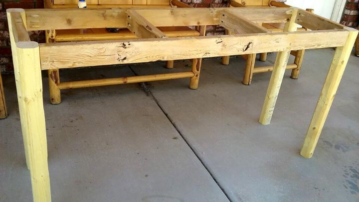 how to build an entryway table with pallets