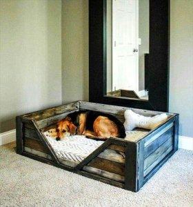 40+ DIY Pallet Dog Bed Ideas - Don't know which I love more - Easy ...