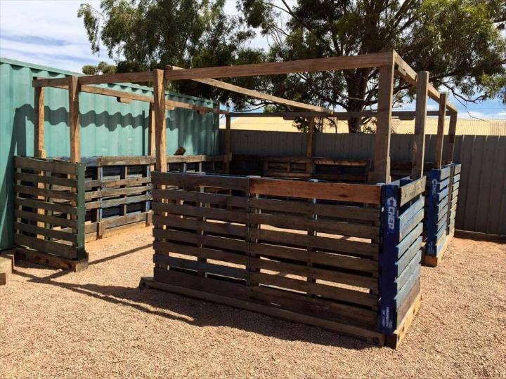 build a greenhouse with pallets