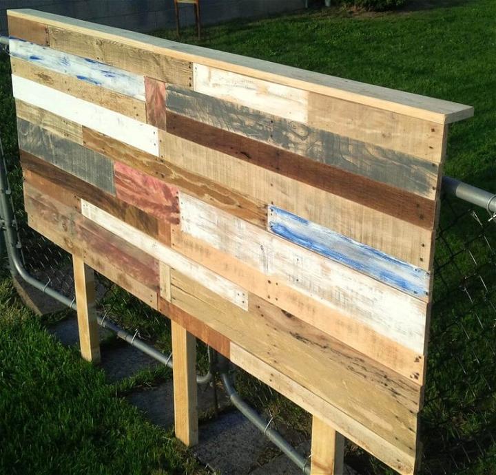 Pallet Headboard Tutorial - Easy Pallet Ideas