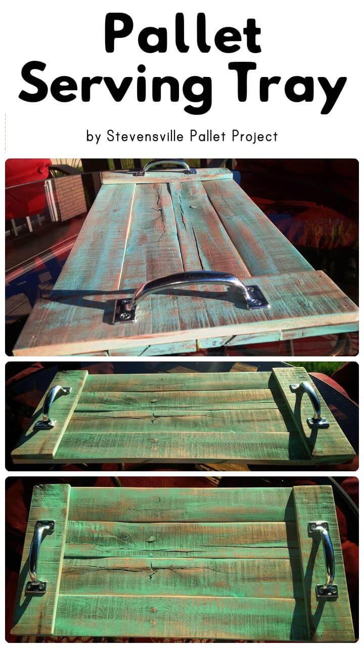 Pallet Serving Tray
