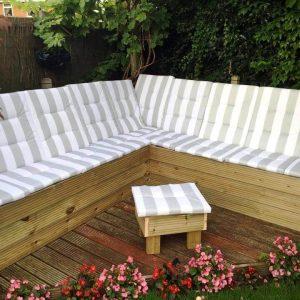 beautiful pallet garden sectional sofa