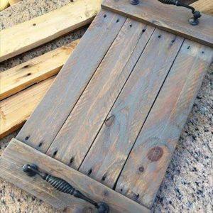 accent pallet tray
