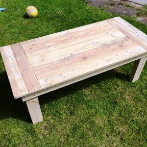 beautiful pallet coffee table