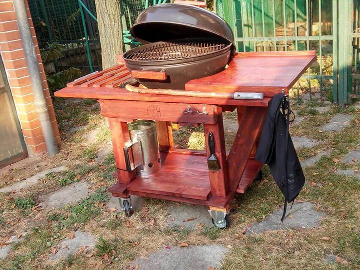 Pallet bbq table hotsell