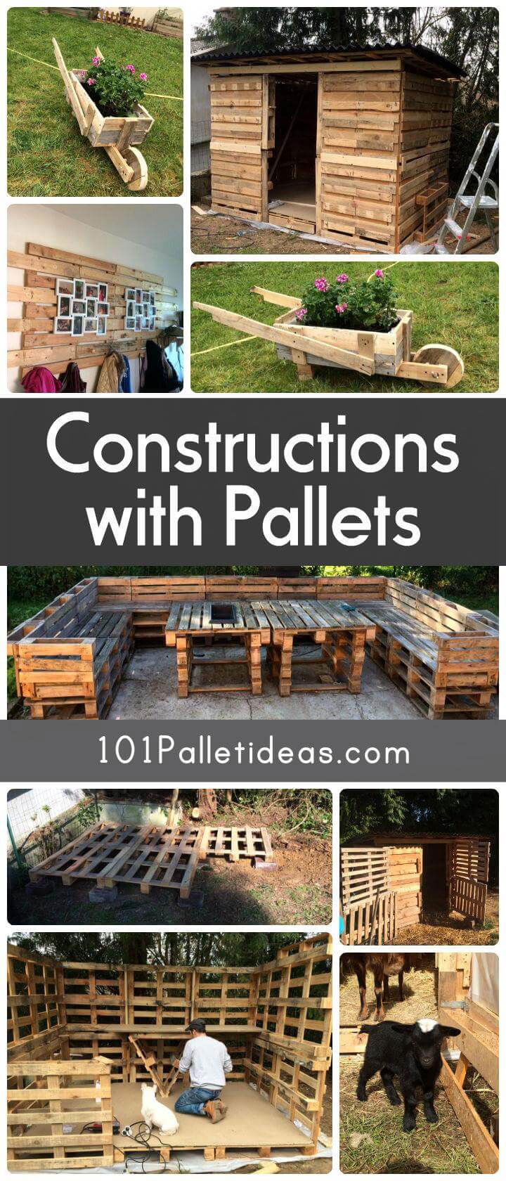 amazing constructions with pallets - easy pallet ideas