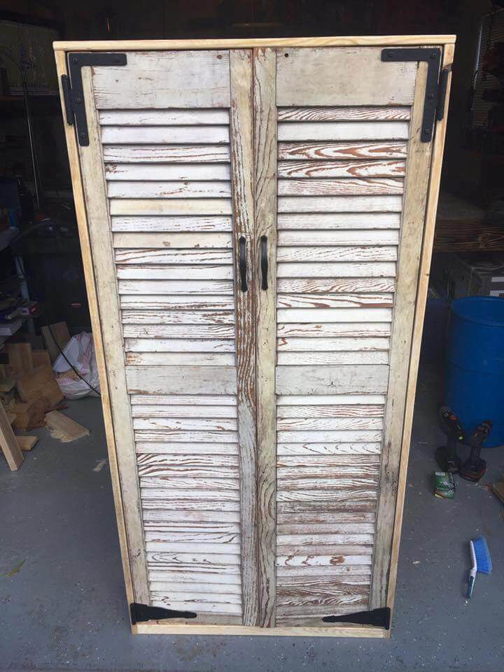 Pallet Cabinet Easy Pallet Ideas