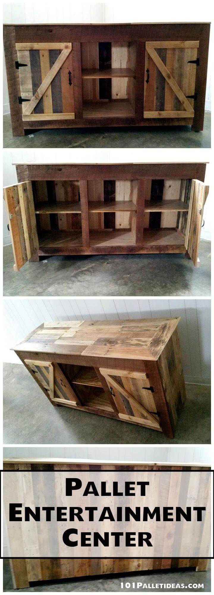 Pallet Entertainment Center