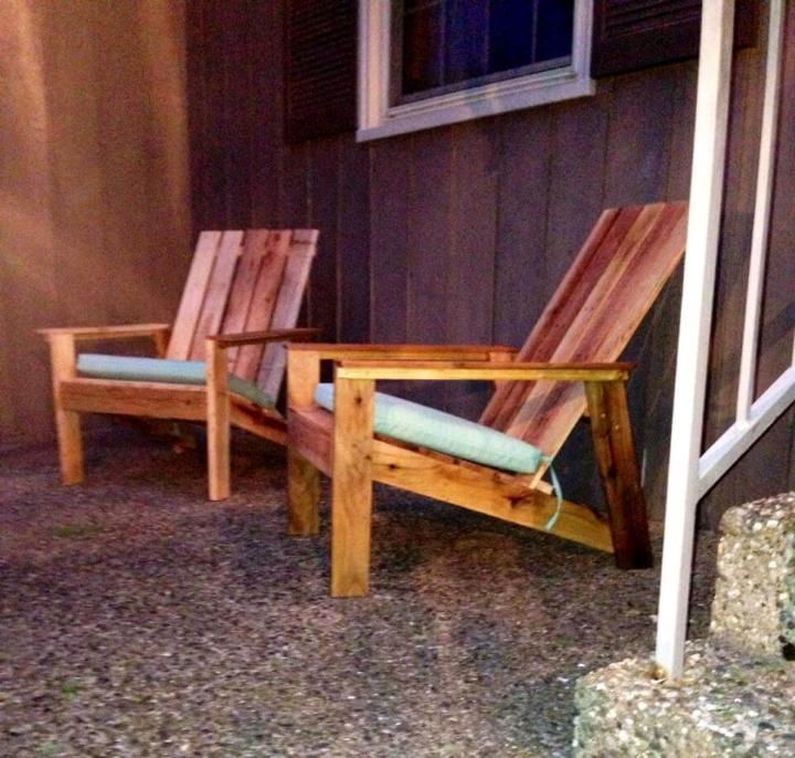 diy pallet Adirondack chairs