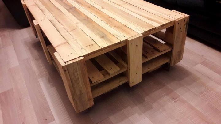 pallet coffee table 