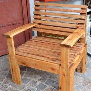 Pallet Chair - Pallet Furniture Ideas - Pallet Ideas - Pallet Projects