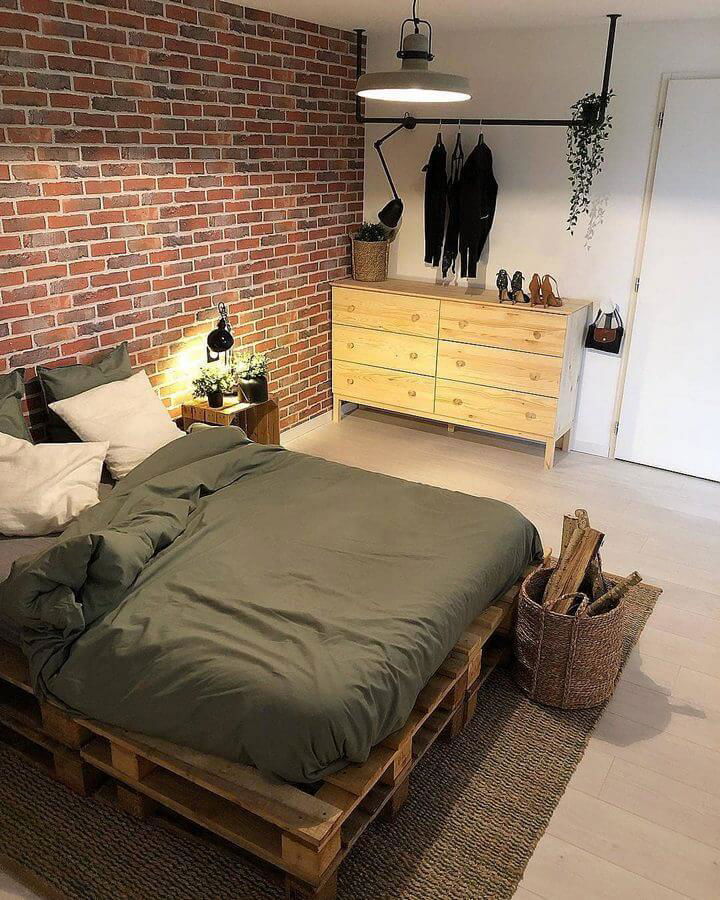 100 DIY Recycled Pallet Bed Frame Designs - Easy Pallet Ideas