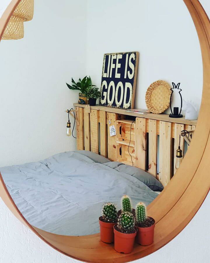 Pallet Bed Headboard