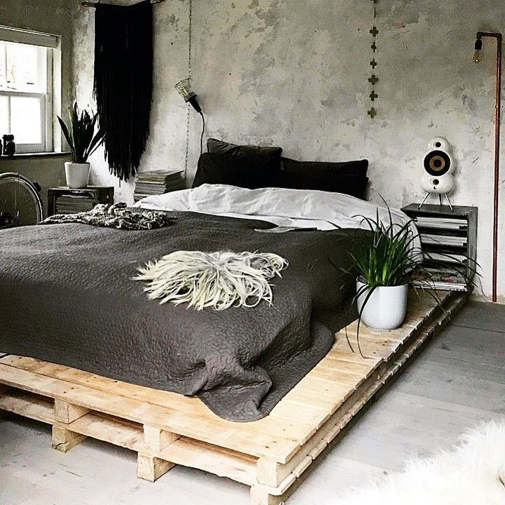 100 DIY Recycled Pallet Bed Frame Designs Easy Pallet Ideas