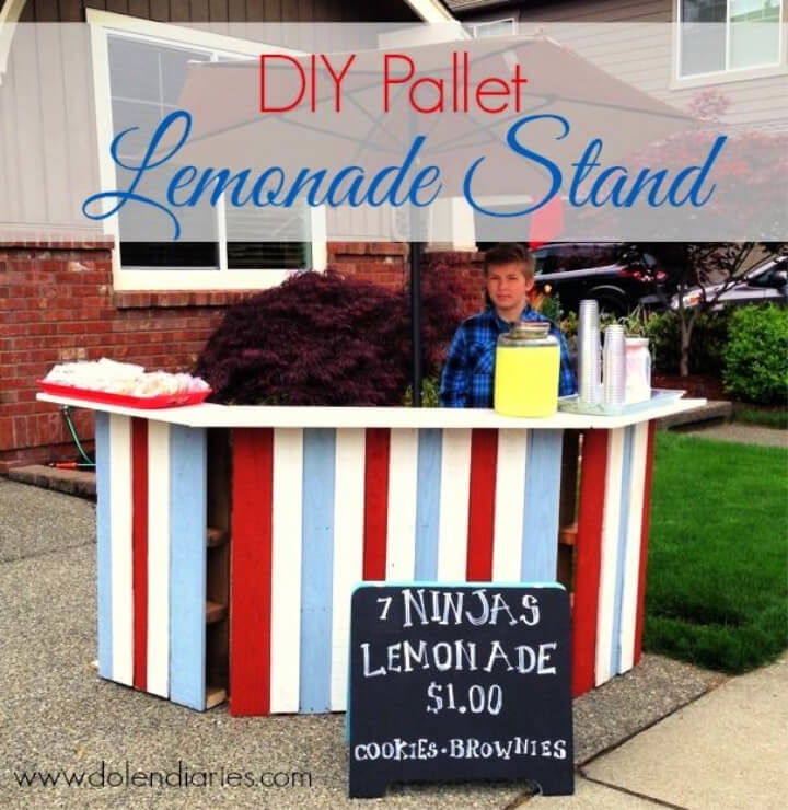 Build Pallet Lemonade Stand