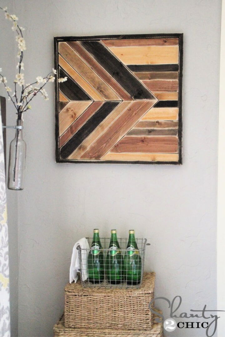 How to Make Pallet Wall Art